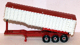 TIPPING TRAILER TRI AXLE RED/WHITE